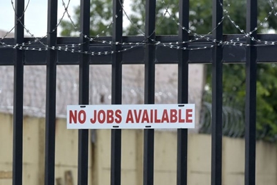 Unemployment rate now highest since 2008