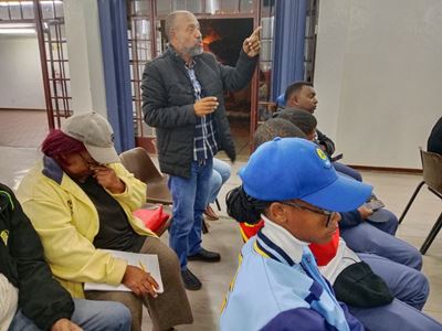 Dysselsdorp GPF-inligtings- imbizo goed bygewoon