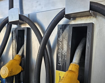 Dirty diesel samples not in G Route, Klein-Karoo