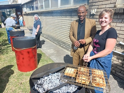 The five finalists of the George Herald Braaibroodjie Competition