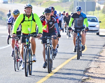 Mass ride held by Pedal Power Association
