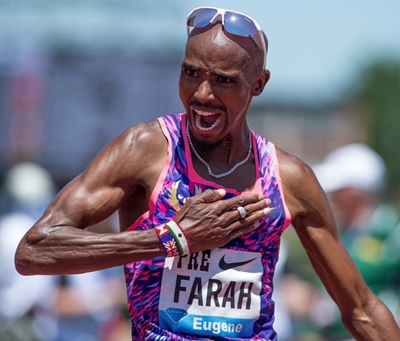 Farah hails 'mind-blowing' WWII veteran fundraiser