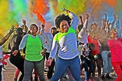 A colourful Youth Day in George