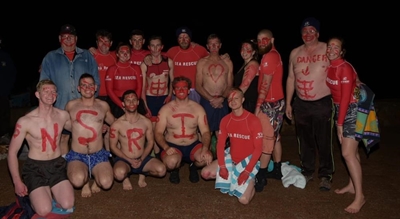 Polar plunge: true bravery