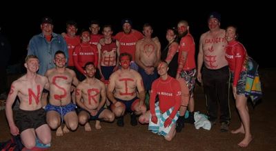 Polar plunge: true bravery
