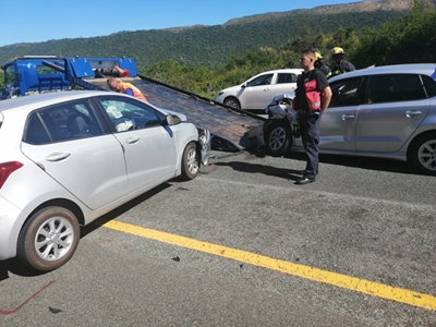 No serious injuries in N2 accident
