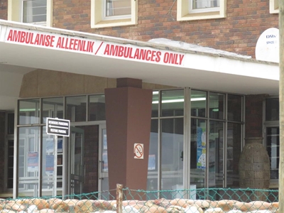 Die druk op Riversdal-hospitaal neem effe af