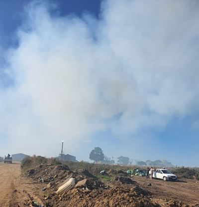Update: Landfill site fire