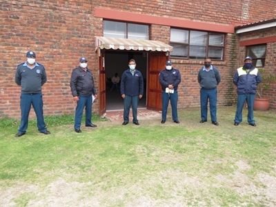 Traffic officers and administration staff get vaccinated 