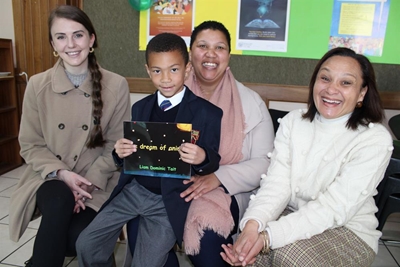 Young author (6) dreams of animals