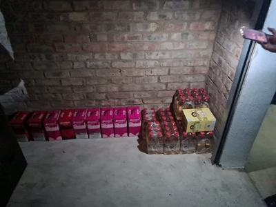 Police clamp down on drugs and illegal alcohol