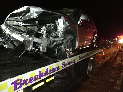 Vrou sterf in ongeluk op N2