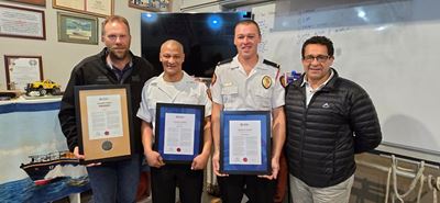 Fire and Rescue staff honoured