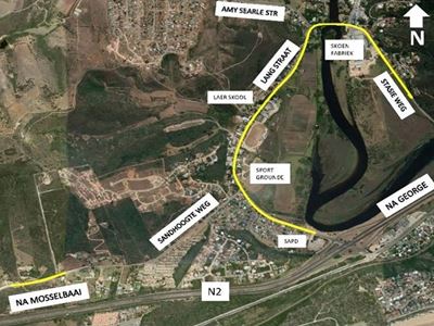 Rehabilitation of streets: Great-Brak River