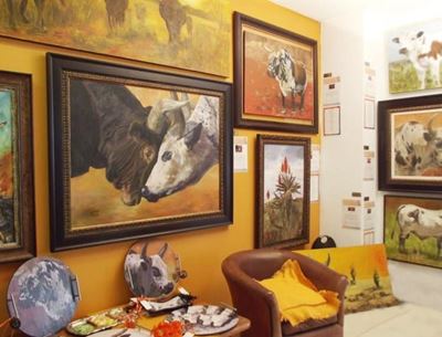 Nguni paintings encourage reflection