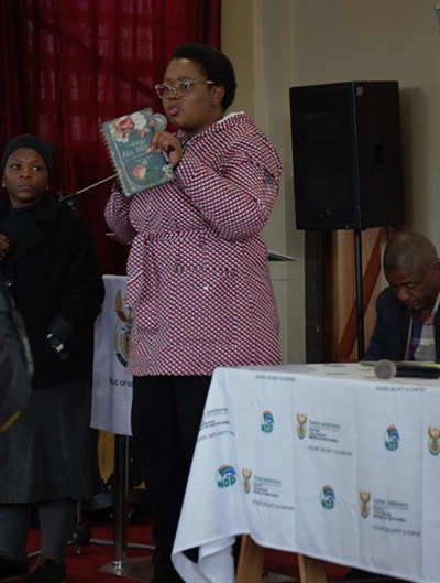 Concordia visited by national Minister of Human Settlements