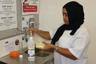 Prevent dehydration in babies and tots