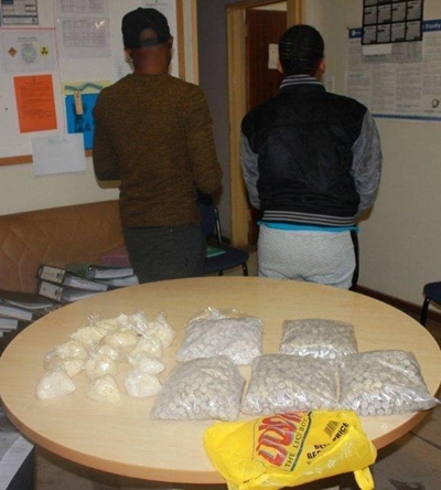 Georgians busted with drugs worth R750 000
