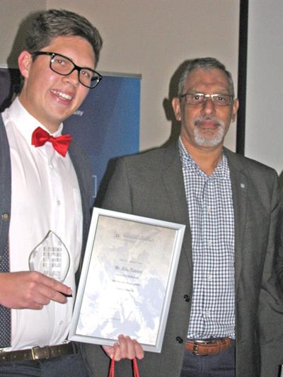 Spesiale toekenning vir Aldu