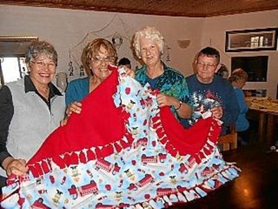 'Blessing Blankets' in Gourits