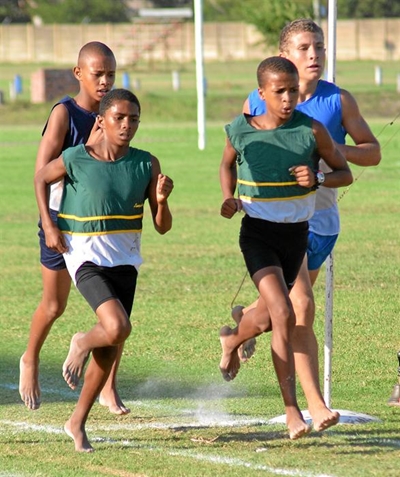 Das atlete maak stem dik