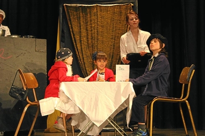 French Flair from drama group