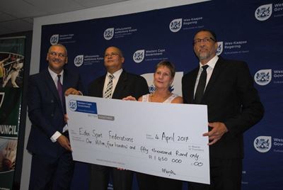 Opvolg: R1,45 miljoen vir sport in Eden