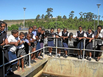 Skool besoek waterwerke