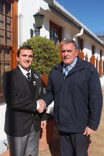 Cronje ontvang Presidentsverkenning-toekenning