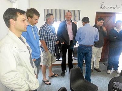 'Solid Men' ontbyt groot sukses