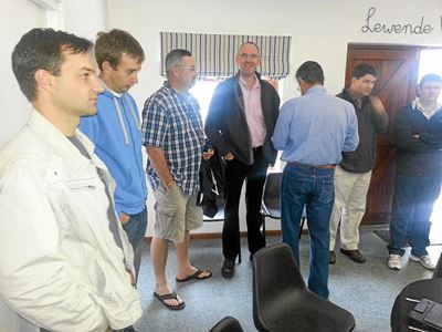 'Solid Men' ontbyt groot sukses