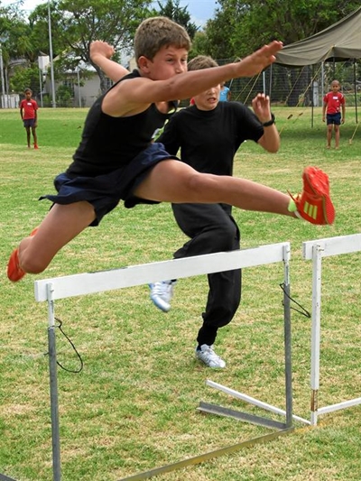 Volschenk kleure atletiek 'n groot sukses