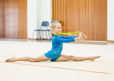 Ritmiese gimnaste in Wes-Kaapspan