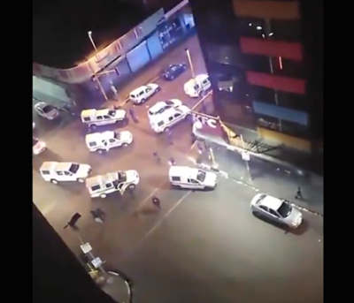 Joburg street party busted by cops