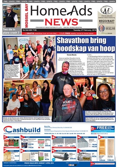 This week's Mossel Bay Home Ads news