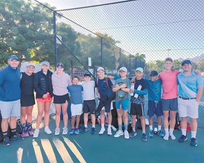 Rosemoor tennis players mean business nationally