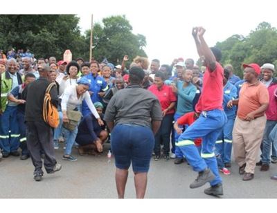 ‘Another Gupta entity’ – Hundreds march to Melrose Arch over Mpumalanga mining deal