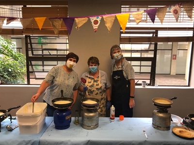 Pancakes for nurses on Nurses Day