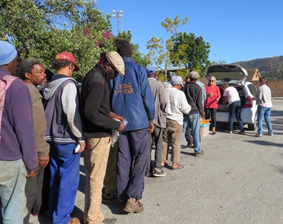 Feeding scheme grateful to donors