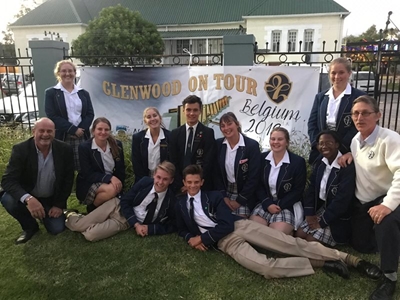 Glenwood House marimba band in Europe