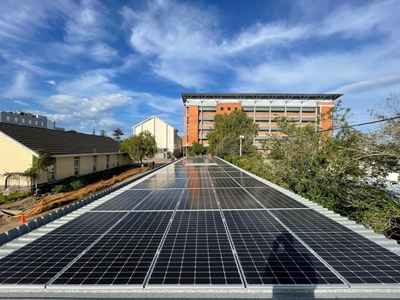 Municipality's main building now solar powered