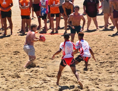 Touch rugby grande finale at Hartenbos