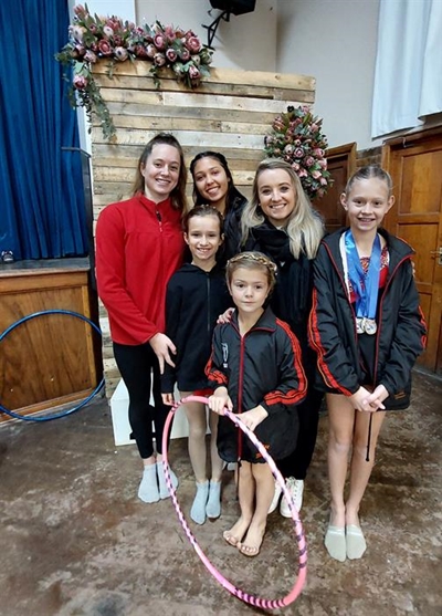 Gimnaste na Wes-Kaapse kampioenskappe