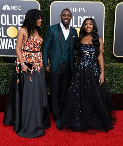 Stars sparkle on Golden Globes red carpet