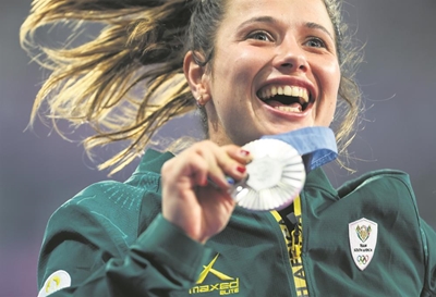 Silver for our golden girl in Paris