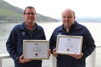 NSRI men hailed for community service