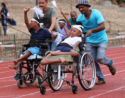 Vetpret by Eljada Kairos Skool atletiekbyeenkoms