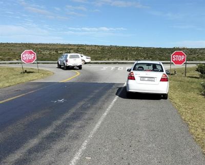 N2 en Louis Fourieweg word tydelik beveilig