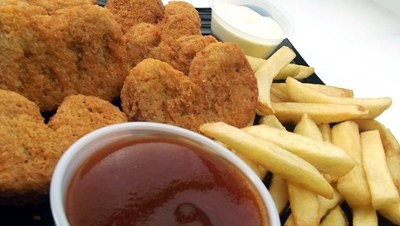 Parmesan chicken nuggets 