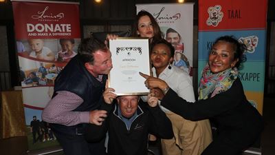 Onse Louis nou ook 'n trotse Afrikoon